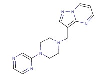 3-{[4-(2-pyrazinyl)-1-piperazinyl]methyl}pyrazolo[1,5-a]pyrimidine