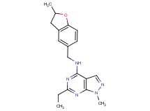 6-ethyl-1-methyl-N-[(2-methyl-2,3-dihydro-1-benzofuran-5-yl)methyl]-1H-pyrazolo[3,4-d]pyrimidin-4-amine