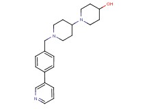 1'-[4-(3-pyridinyl)benzyl]-1,4'-bipiperidin-4-ol