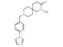 9-[4-(1H-imidazol-1-yl)benzyl]-2-methyl-2,9-diazaspiro[5.5]undecan-3-one