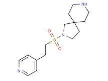 2-[(2-pyridin-4-ylethyl)sulfonyl]-2,8-diazaspiro[4.5]decane