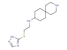 N-[2-(1H-1,2,4-triazol-5-ylthio)ethyl]-3-azaspiro[5.5]undecan-9-amine dihydrochloride