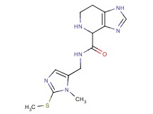 N-{[1-methyl-2-(methylthio)-1H-imidazol-5-yl]methyl}-4,5,6,7-tetrahydro-1H-imidazo[4,5-c]pyridine-4-carboxamide dihydrochloride