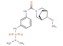 (8-syn)-N-(3-{[(dimethylamino)sulfonyl]amino}phenyl)-8-methoxy-3-azabicyclo[3.2.1]octane-3-carboxamide