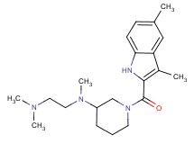 N-{1-[(3,5-dimethyl-1H-indol-2-yl)carbonyl]-3-piperidinyl}-N,N',N'-trimethyl-1,2-ethanediamine