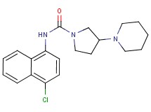 N-(4-chloro-1-naphthyl)-3-piperidin-1-ylpyrrolidine-1-carboxamide