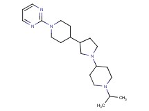 2-{4-[1-(1-isopropyl-4-piperidinyl)-3-pyrrolidinyl]-1-piperidinyl}pyrimidine