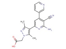 [4-(6'-amino-5'-cyano-3,4'-bipyridin-2'-yl)-3,5-dimethyl-1H-pyrazol-1-yl]acetic acid
