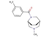 (1S*,5R*)-3-methyl-6-(3-methylbenzoyl)-3,6-diazabicyclo[3.2.2]nonane