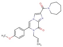 7-allyl-2-(azepan-1-ylcarbonyl)-6-(4-methoxyphenyl)imidazo[1,2-a]pyrazin-8(7H)-one