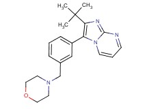 2-tert-butyl-3-[3-(morpholin-4-ylmethyl)phenyl]imidazo[1,2-a]pyrimidine