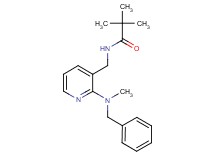 N-({2-[benzyl(methyl)amino]pyridin-3-yl}methyl)-2,2-dimethylpropanamide