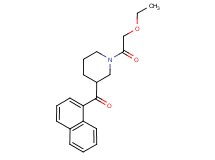 [1-(ethoxyacetyl)piperidin-3-yl](1-naphthyl)methanone