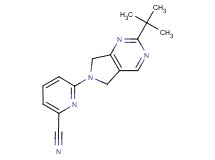 6-(2-tert-butyl-5,7-dihydro-6H-pyrrolo[3,4-d]pyrimidin-6-yl)pyridine-2-carbonitrile