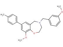 9-methoxy-4-(3-methoxybenzyl)-7-(4-methylphenyl)-2,3,4,5-tetrahydro-1,4-benzoxazepine