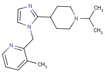 2-{[2-(1-isopropylpiperidin-4-yl)-1H-imidazol-1-yl]methyl}-3-methylpyridine