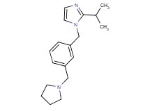2-isopropyl-1-[3-(pyrrolidin-1-ylmethyl)benzyl]-1H-imidazole