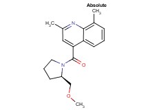 4-{[(2R)-2-(methoxymethyl)pyrrolidin-1-yl]carbonyl}-2,8-dimethylquinoline