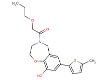 7-(5-methyl-2-thienyl)-4-(propoxyacetyl)-2,3,4,5-tetrahydro-1,4-benzoxazepin-9-ol