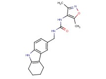 N-(3,5-dimethylisoxazol-4-yl)-N'-(2,3,4,9-tetrahydro-1H-carbazol-6-ylmethyl)urea