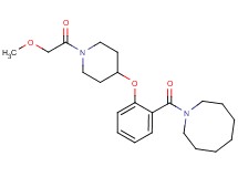 1-(2-{[1-(methoxyacetyl)-4-piperidinyl]oxy}benzoyl)azocane