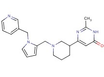 2-methyl-6-(1-{[1-(pyridin-3-ylmethyl)-1H-pyrrol-2-yl]methyl}piperidin-3-yl)pyrimidin-4(3H)-one