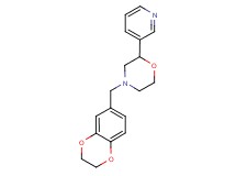 4-(2,3-dihydro-1,4-benzodioxin-6-ylmethyl)-2-pyridin-3-ylmorpholine