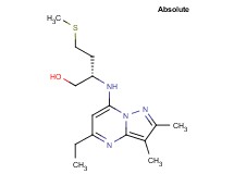 (2S)-2-[(5-ethyl-2,3-dimethylpyrazolo[1,5-a]pyrimidin-7-yl)amino]-4-(methylthio)-1-butanol