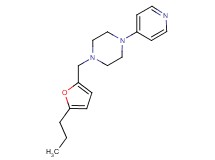 1-[(5-propyl-2-furyl)methyl]-4-pyridin-4-ylpiperazine