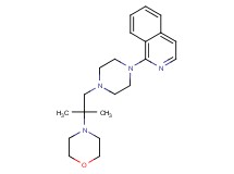 1-[4-(2-methyl-2-morpholin-4-ylpropyl)piperazin-1-yl]isoquinoline