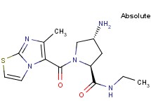 (2S,4R)-4-amino-N-ethyl-1-[(6-methylimidazo[2,1-b][1,3]thiazol-5-yl)carbonyl]pyrrolidine-2-carboxamide