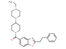 5-{[4-(4-ethyl-1-piperazinyl)-1-piperidinyl]carbonyl}-2-(2-phenylethyl)-1,3-benzoxazole