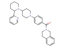 1'-[4-(3,4-dihydro-2(1H)-isoquinolinylcarbonyl)phenyl]-2-(2-pyridinyl)-1,4'-bipiperidine