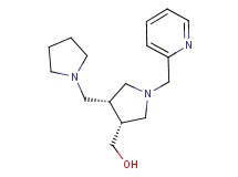 [(3R*,4R*)-1-(pyridin-2-ylmethyl)-4-(pyrrolidin-1-ylmethyl)pyrrolidin-3-yl]methanol