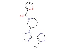1-[1-(2-furoyl)piperidin-3-yl]-5'-methyl-1H,3'H-2,4'-biimidazole