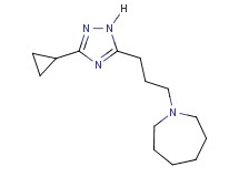 1-[3-(3-cyclopropyl-1H-1,2,4-triazol-5-yl)propyl]azepane