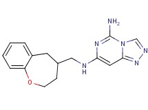 N~7~-(2,3,4,5-tetrahydro-1-benzoxepin-4-ylmethyl)[1,2,4]triazolo[4,3-c]pyrimidine-5,7-diamine