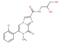 6-(2-chlorophenyl)-N-(2,3-dihydroxypropyl)-7-methyl-8-oxo-7,8-dihydroimidazo[1,2-a]pyrazine-2-carboxamide