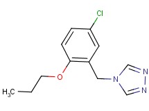 4-(5-chloro-2-propoxybenzyl)-4H-1,2,4-triazole