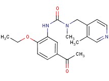 N'-(5-acetyl-2-ethoxyphenyl)-N-methyl-N-[(3-methylpyridin-4-yl)methyl]urea