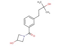 1-[3-(3-hydroxy-3-methylbutyl)benzoyl]-3-azetidinol