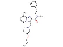 N,8-dimethyl-N-(2-phenylethyl)-3-[(3-propoxy-1-piperidinyl)methyl]imidazo[1,2-a]pyridine-2-carboxamide