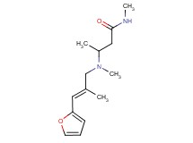 3-[[(2E)-3-(2-furyl)-2-methylprop-2-en-1-yl](methyl)amino]-N-methylbutanamide