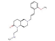 rel-(4aS,8aR)-6-[(2E)-3-(2-methoxyphenyl)-2-propen-1-yl]-1-[2-(methylamino)ethyl]octahydro-1,6-naphthyridin-2(1H)-one dihydrochloride