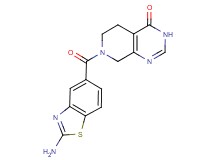 7-[(2-amino-1,3-benzothiazol-5-yl)carbonyl]-5,6,7,8-tetrahydropyrido[3,4-d]pyrimidin-4(3H)-one