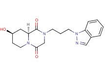 (8R*,9aS*)-8-hydroxy-2-[3-(1H-indazol-1-yl)propyl]tetrahydro-2H-pyrido[1,2-a]pyrazine-1,4(3H,6H)-dione