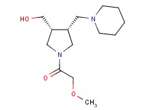 [(3R*,4R*)-1-(methoxyacetyl)-4-(1-piperidinylmethyl)-3-pyrrolidinyl]methanol