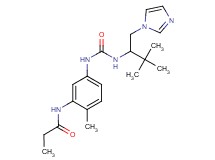 N-{5-[({[1-(1H-imidazol-1-ylmethyl)-2,2-dimethylpropyl]amino}carbonyl)amino]-2-methylphenyl}propanamide