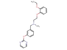 2-(2-ethoxyphenoxy)-N-methyl-N-[3-(pyrimidin-2-yloxy)benzyl]ethanamine