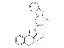 [(3aS*,9bS*)-2-[(2-methylimidazo[1,2-a]pyridin-3-yl)acetyl]-1,2,3,9b-tetrahydrochromeno[3,4-c]pyrrol-3a(4H)-yl]methanol